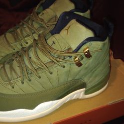 AirJordan 12 CP3 Olive green Class Of 2003