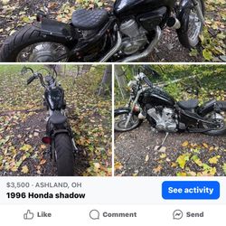 1996 Honda shadow 