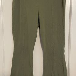 Art Class Olive Green Flare Pants 