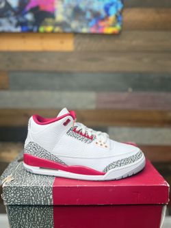 Jordan 3 Cardinal Men's Size 10