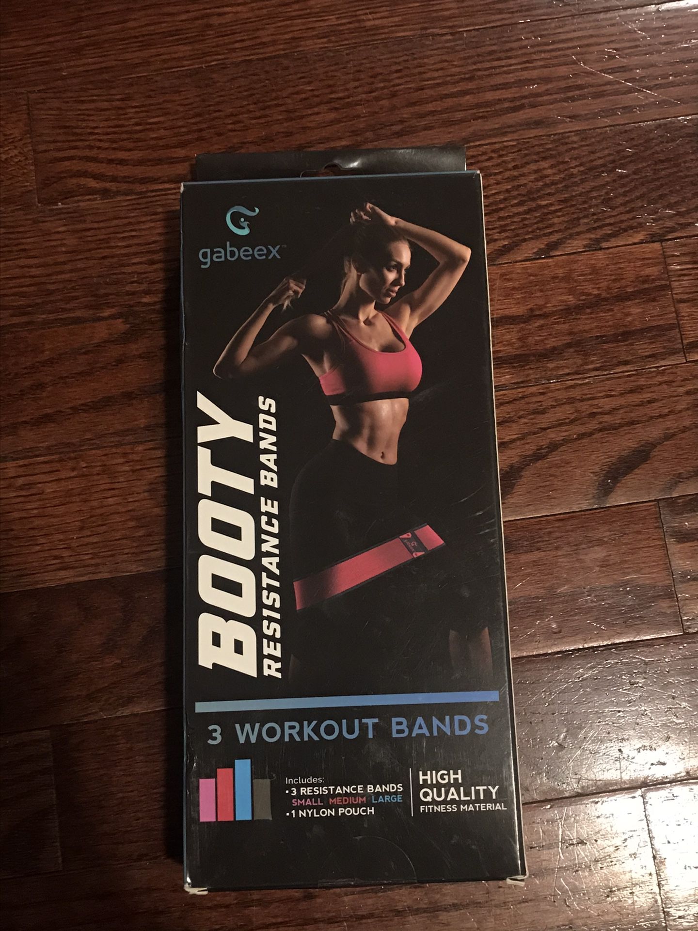 Booty Fitness Resistance Bands 3 Workout Bands included