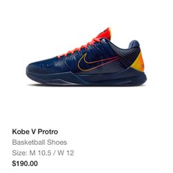 Kobe V Protro Caitlyn Clark 