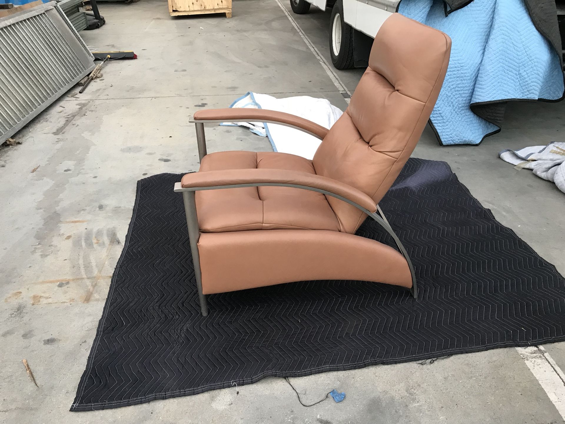 Graham Leather Recliner from Ethan Allen