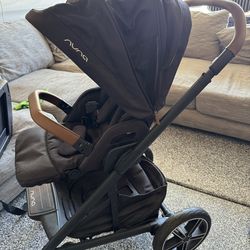 Nuna MIXX Next Stroller + Car Seat Bundle