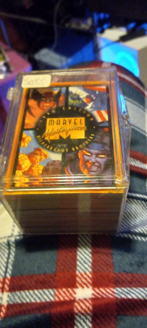 Marvel Masterpieces 94 Set Still In Sealed Box