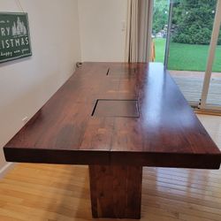 Arhaus Tao Acacia Wood Table