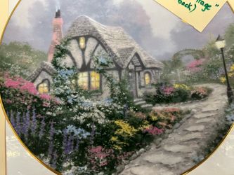 Kincade plate “Chandler’s cottage” 1991