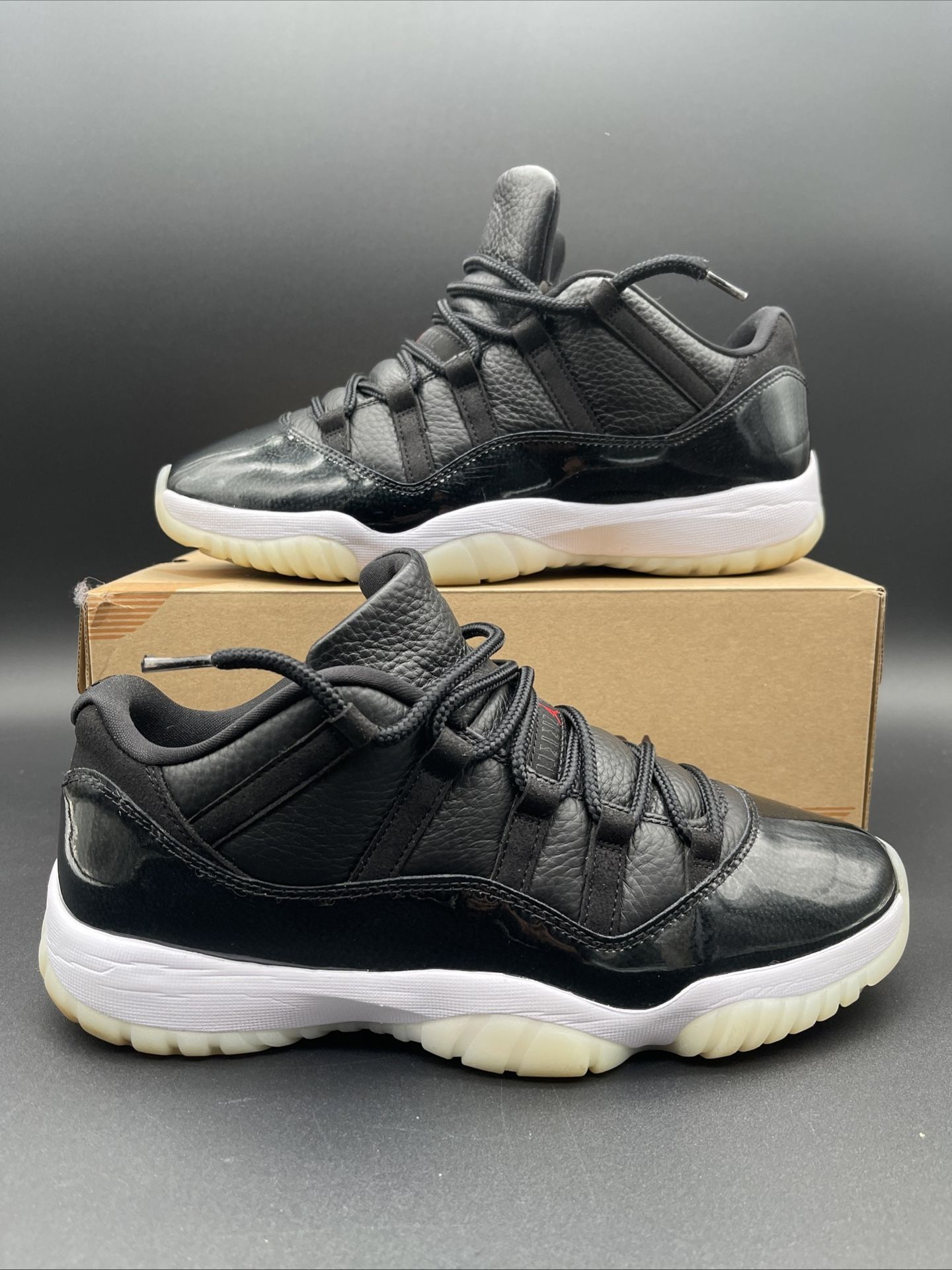 Size 11 - 2022 Men’s Jordan 11 Retro Low 72-10 AV2187-001 No Box Pre-owned