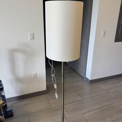 Liam 60.5 in. Antique Brass Floor Lamp