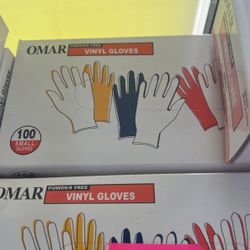 Vinyl Gloves All Sizes Box Of 100 