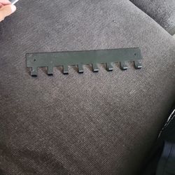 Key Holder Wall Mount, Wall Mount Key Holder, Keys Holder On Wall, Key Hooks with 8 Hooks, Key Rack for Wall No Drill for Living Room, Kitchen, Bathro