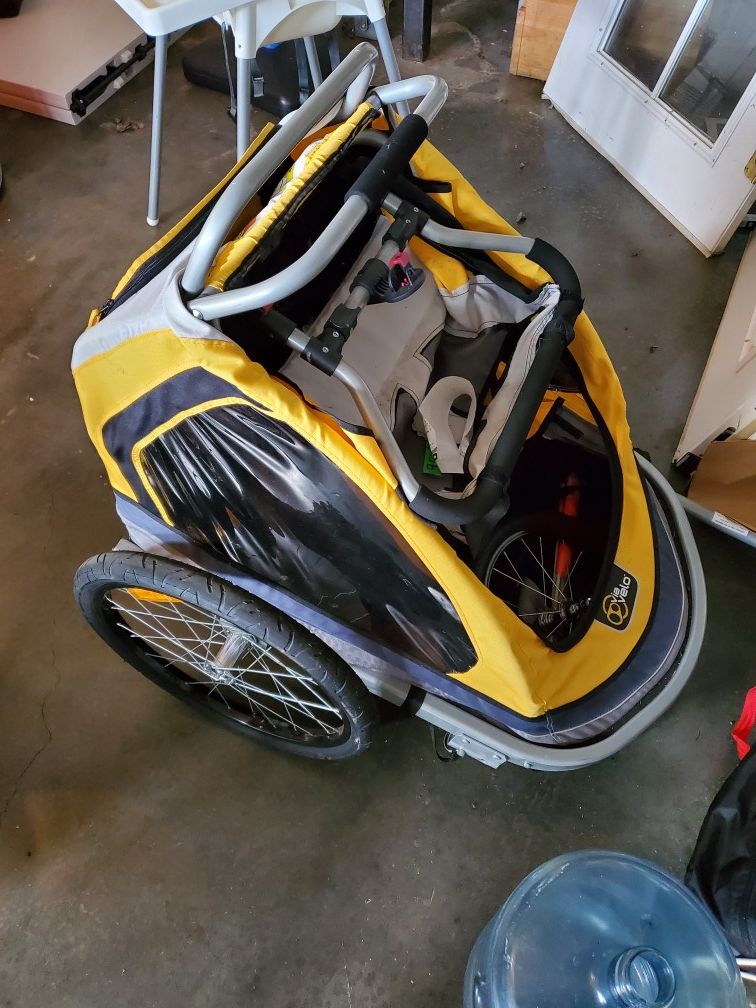 Toddler bike trailer