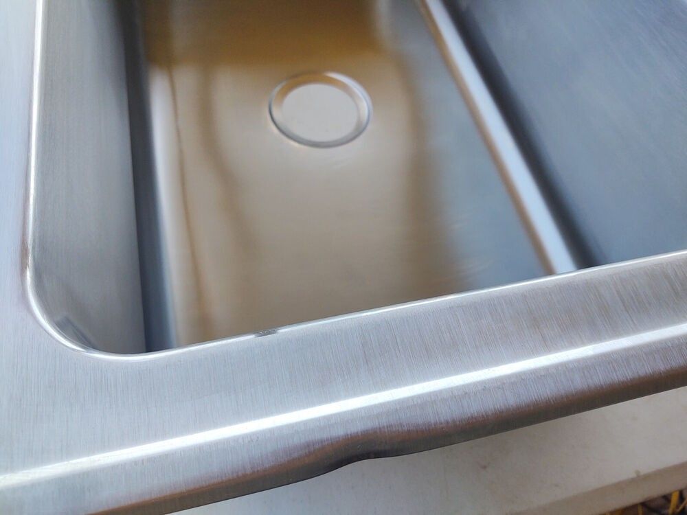 ELKAY LUSTERTONE Drop In Stainless 33 in. Single Bowl Sink DLRS(contact info removed)
