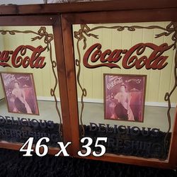 Collectors Mirrors Coke Cola Owned About 30 Years