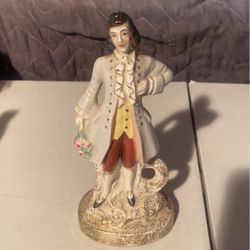 English porcelain man