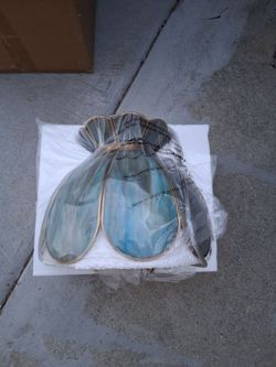 Yifi Decor Style Stained Glass Lamp Shade