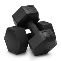 REX 10 LB Hex Dumbbells Pair