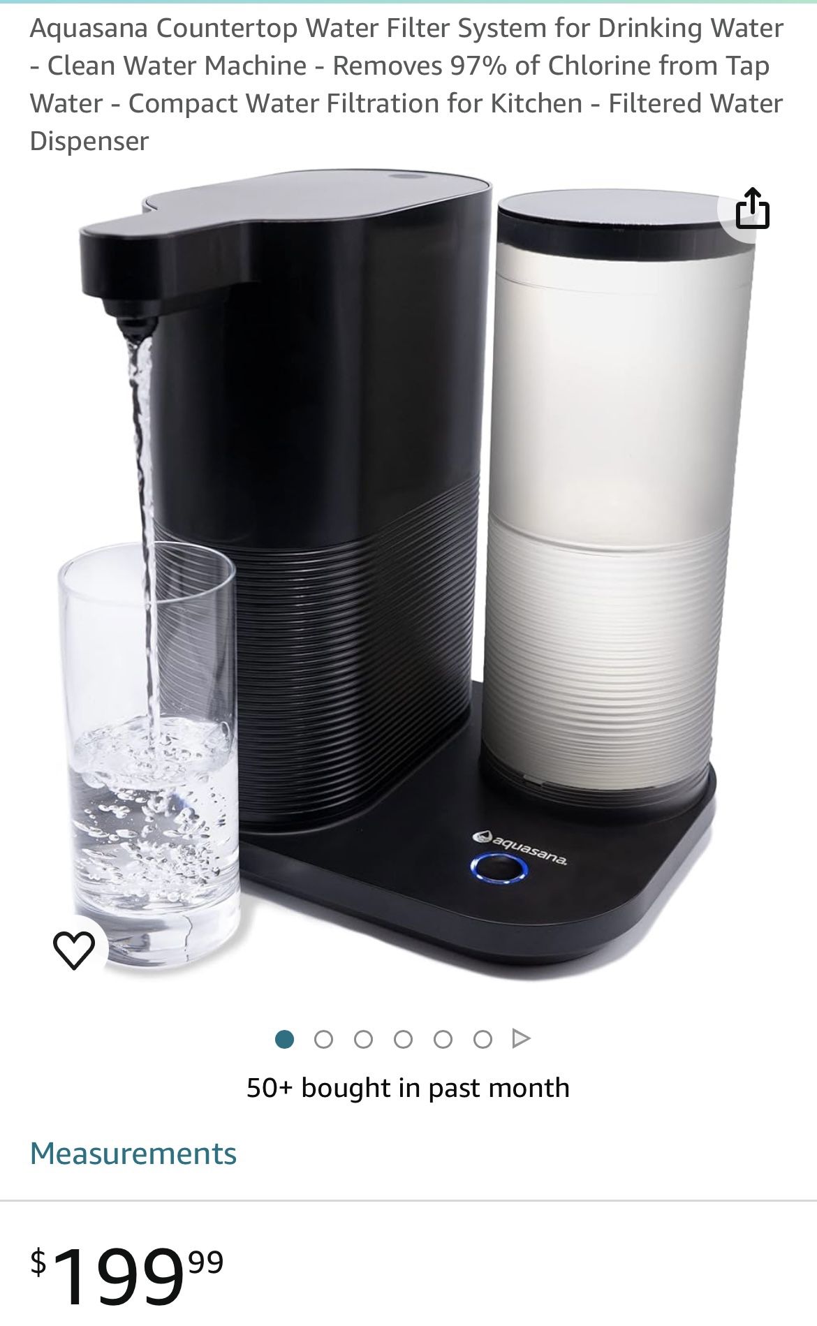 Aquasana Countertop Water Filter System