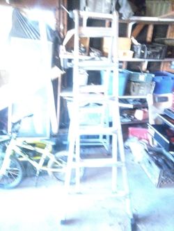 300 lb 21' aluminum alloy ladder