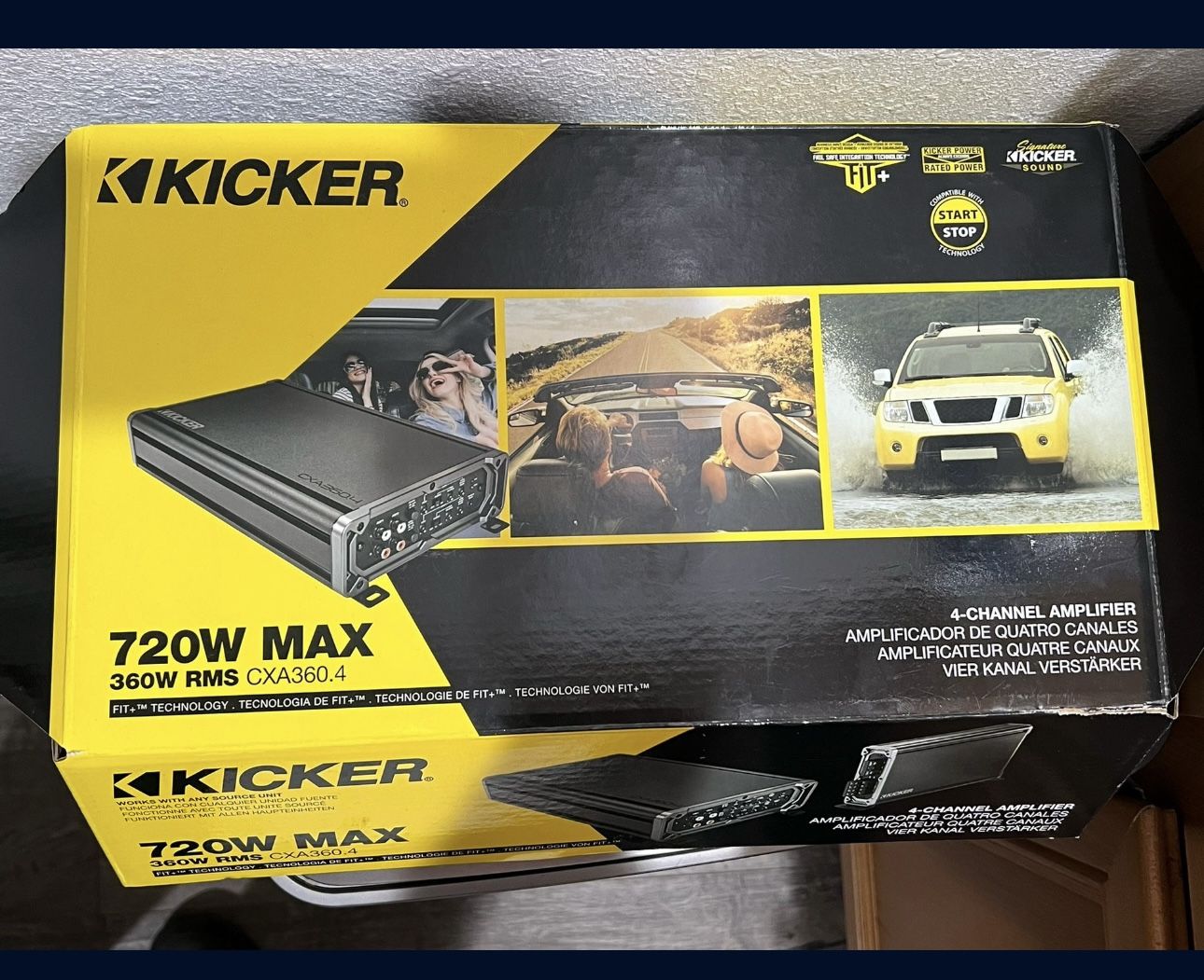 Kicker 720w Amp