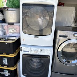 Maytag Stackable Washer And Gas Dryer
