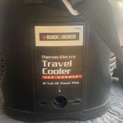 Black and Decker travel cooler