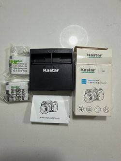 Kastar: 2 batteries and dual charger kit for GoPro! $30