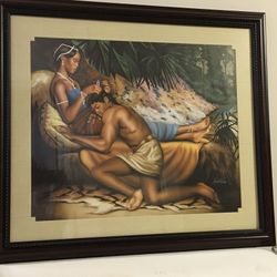 Black Art Samson And Delilah