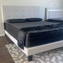 $299/Brand New Queen Size Bed Frame With New Mattress/Fast Delivery