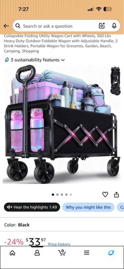 New Folding Wagon