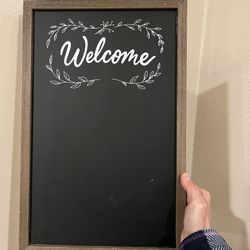 Wedding Party Sign “welcome” 