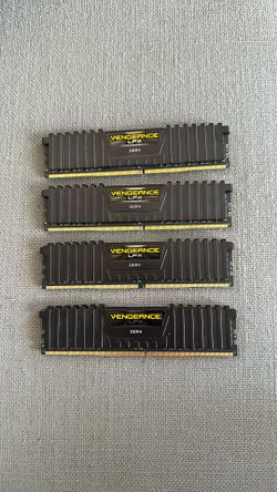 Vengeance LPX DDR4 (4GB ram sticks) 16GB total