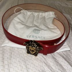  Medusa Head Versace Belt 