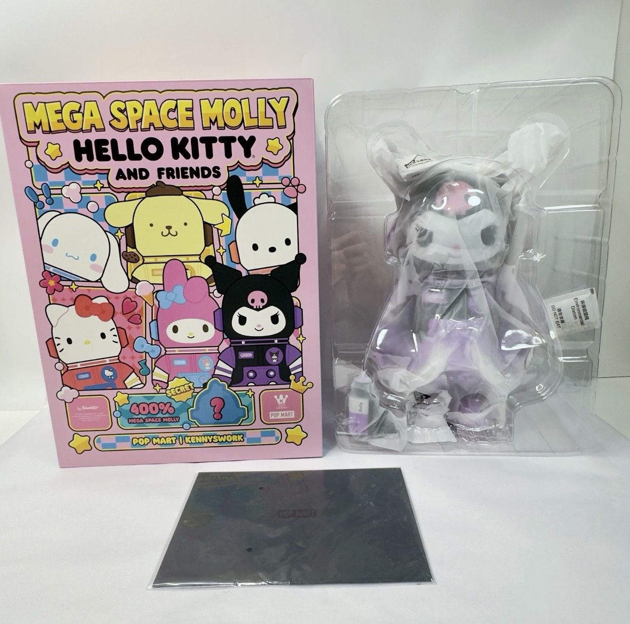 KUROMI Authentic MEGA SPACE MOLLY 400% Sanrio Characters Series 