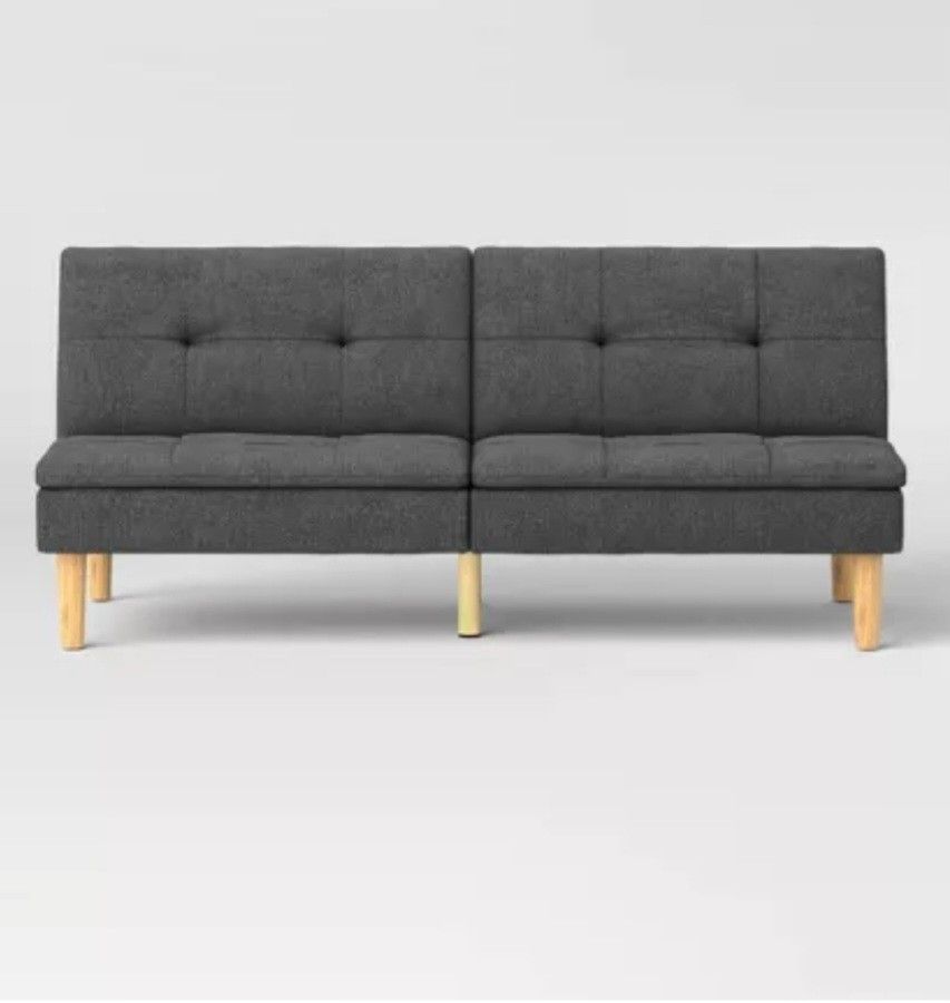 69" Tufted Futon Sofa