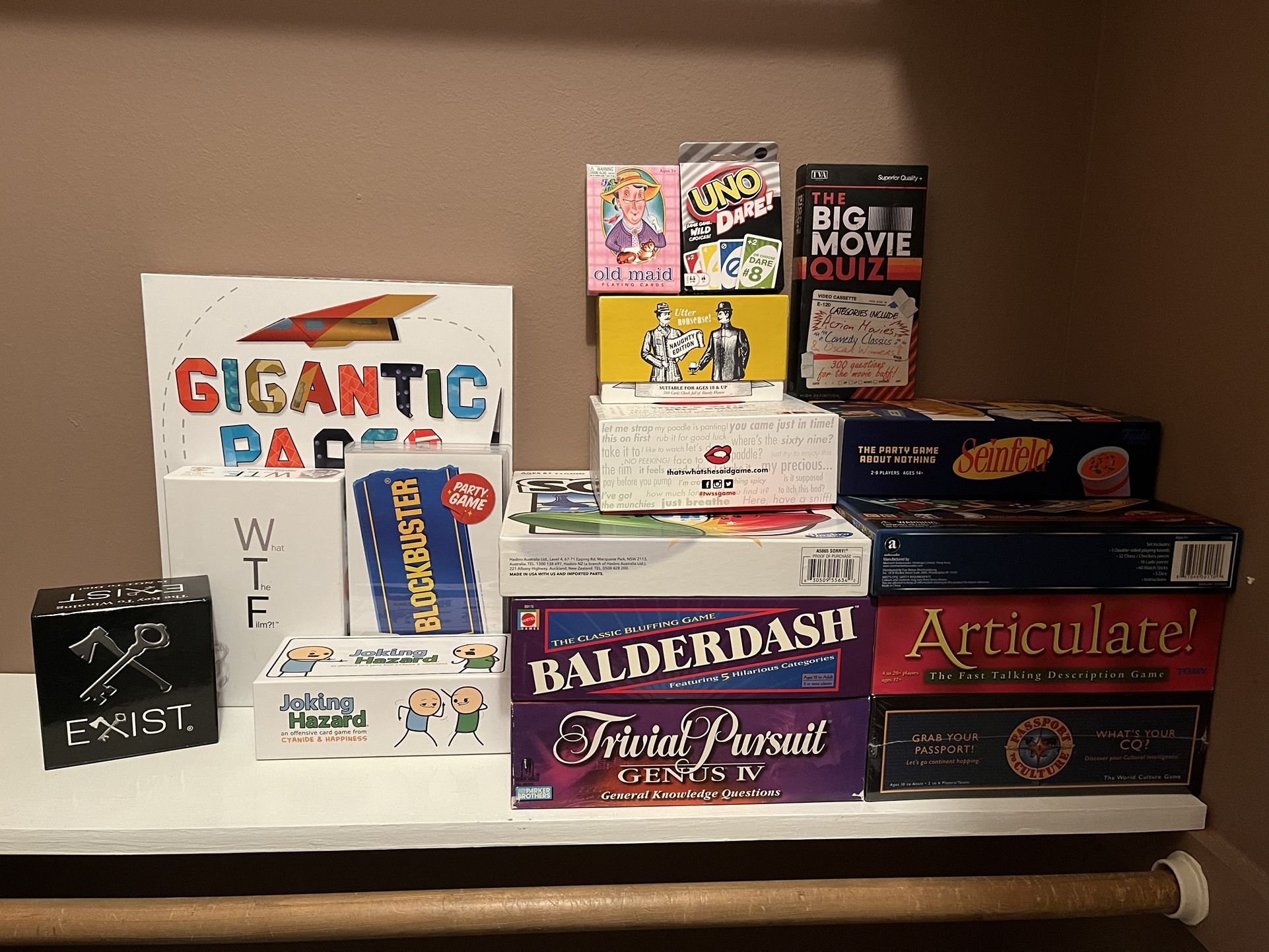 Large Board Game And Card Game Collection