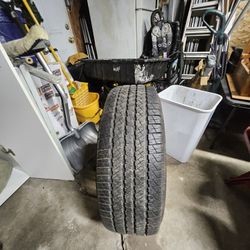 Tire and rim