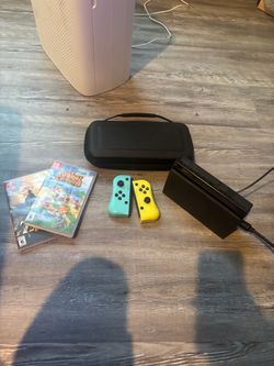Nintendo Switch Bundle with Games and Accessories $120