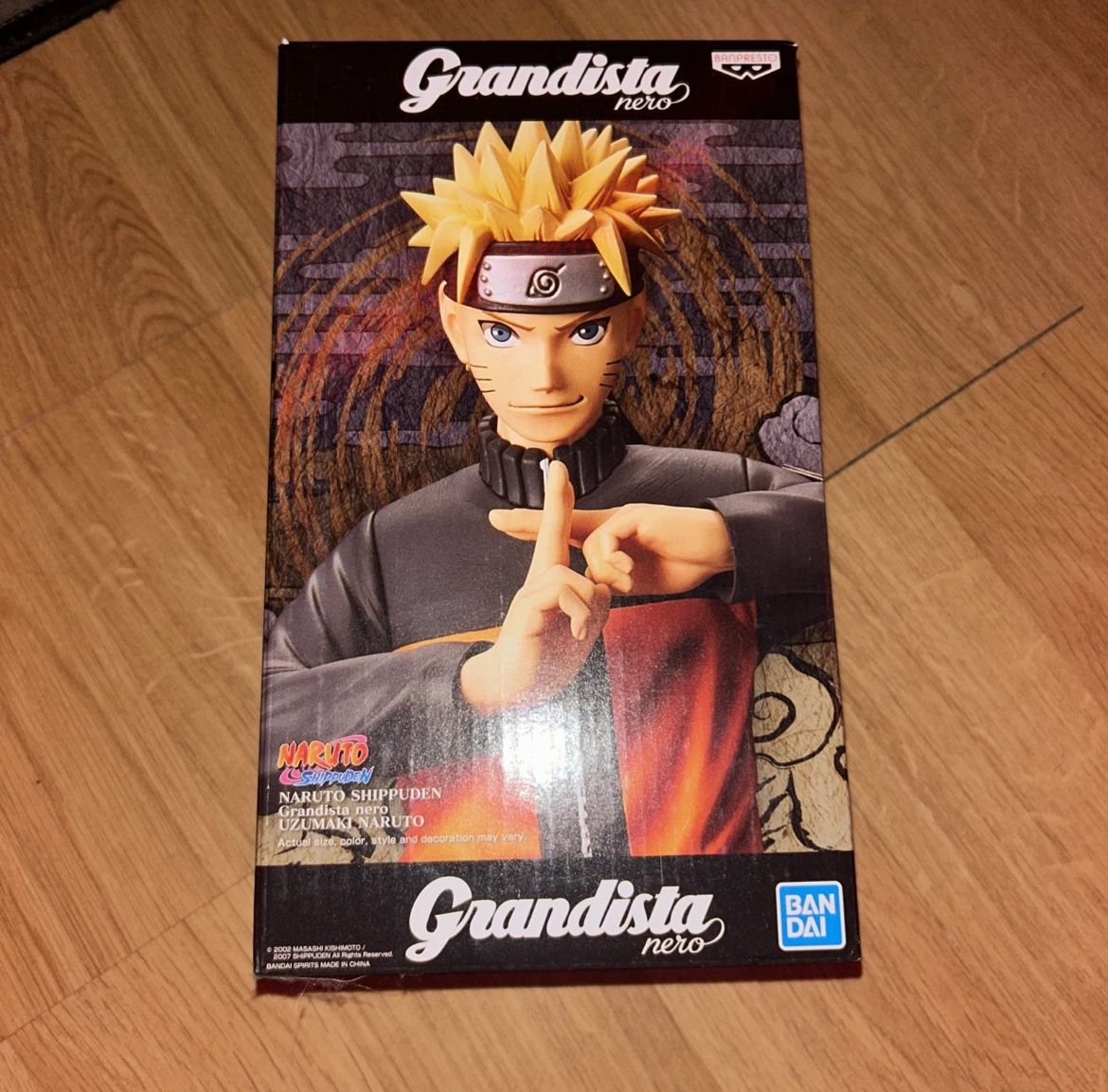 Banpresto Naruto Shippuden Grandista Nero Uzumaki Naruto Figure Bandai