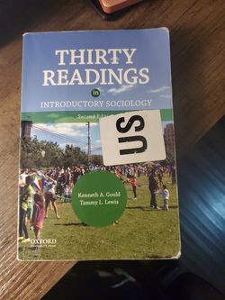 Thirty Reading Introductory Sociology Book