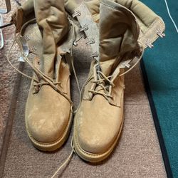  Vibram Desert Boots, Made In USA, Steel Tips And Heel