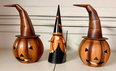 Metal Halloween Decor