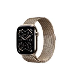 Apple Watch Series 11 Titanium 46mm Wifi Plus Cell And Milanese Band NEW