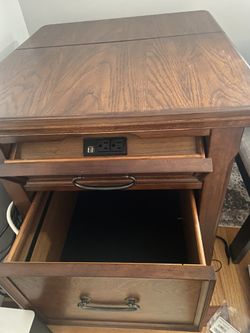 Media End Table