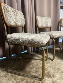 Mid century modern 6 chairs