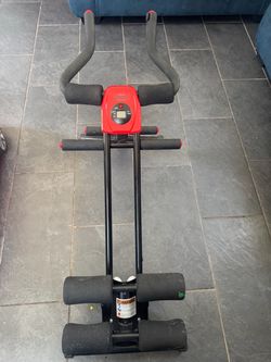 Ab workout machine