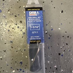 Drill bit HSS Drill America 1-5/16”