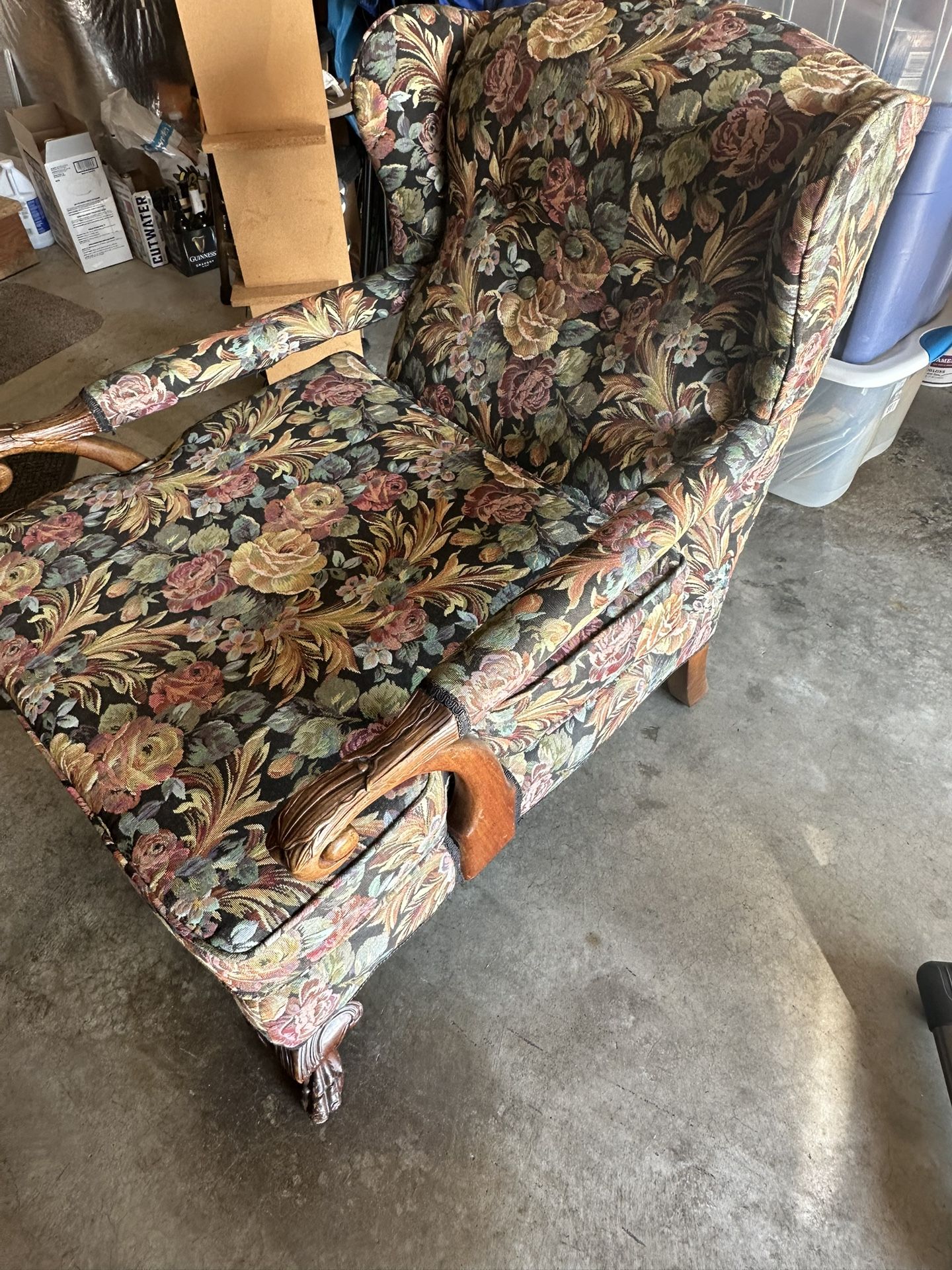 upholstered chair