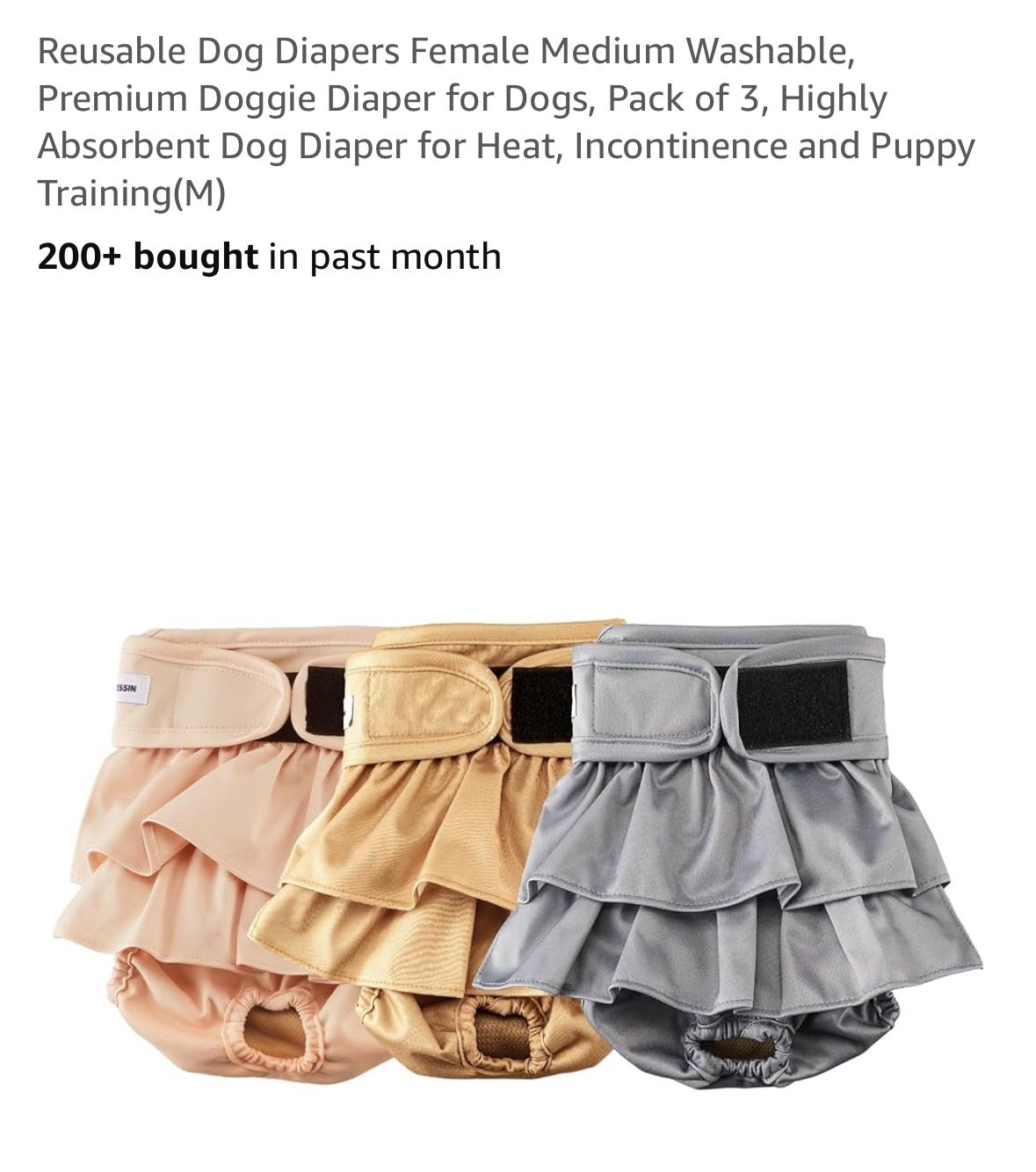 Dog Diaper