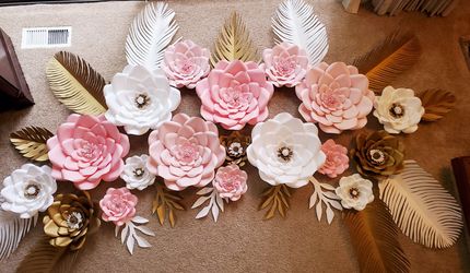 Paper flowers "Flores de papel "